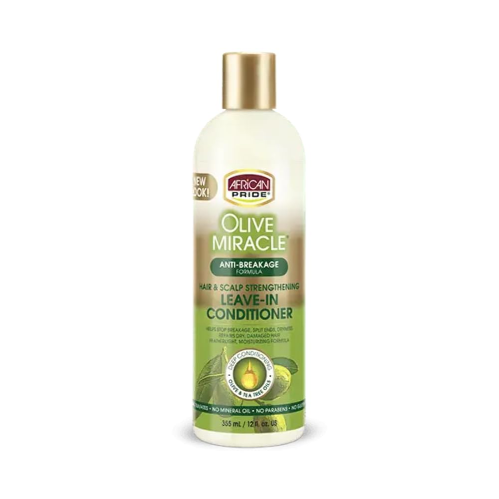 African Pride Olive Miracle Leave-In Conditioner 12oz