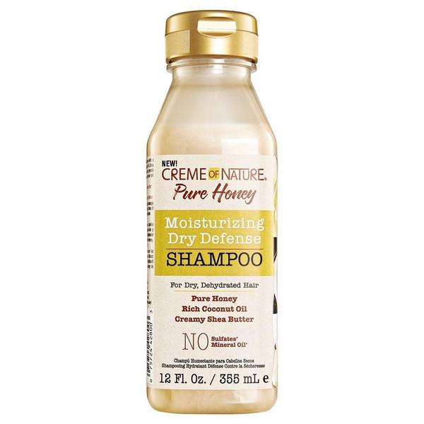 Creme of Nature Pure Honey Moisturizing Dry Defense Shampoo 12oz