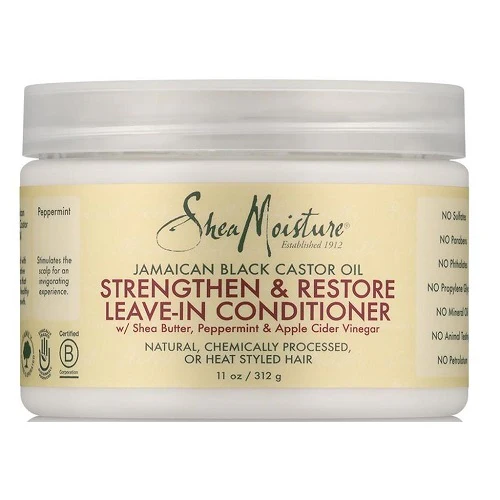 Shea Moisture Jamaican Black Castor Oil Leave-In Conditioner 11.5oz