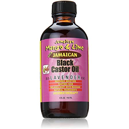 Jamaican Mango & Lime Black Castor Oil Lavender 4oz