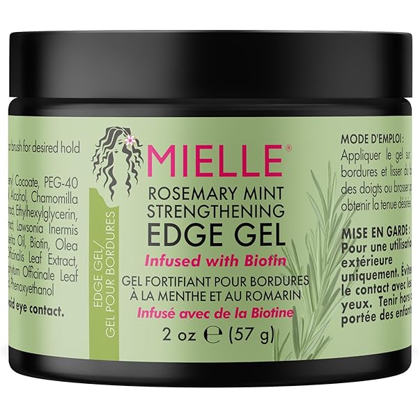 Mielle Rosemary Mint Hair Strengthening Edge Gel